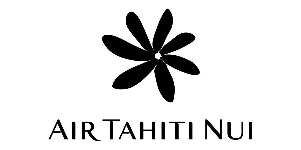 air tahiti nui logo B&W