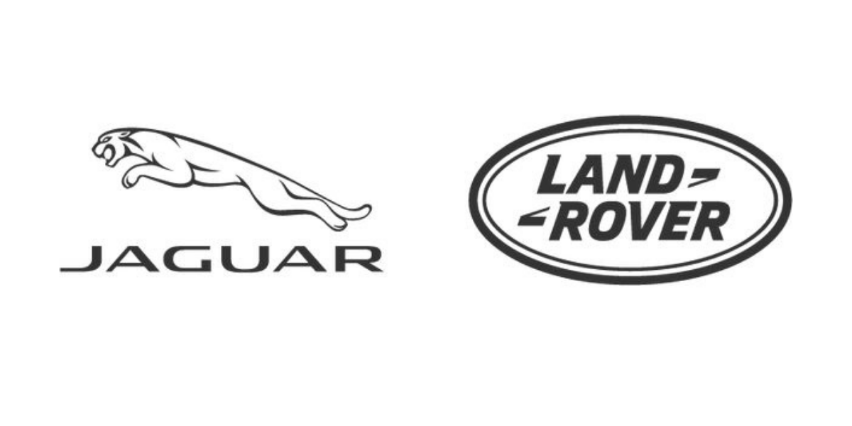 Jaguar + Land Rover Logo B&W