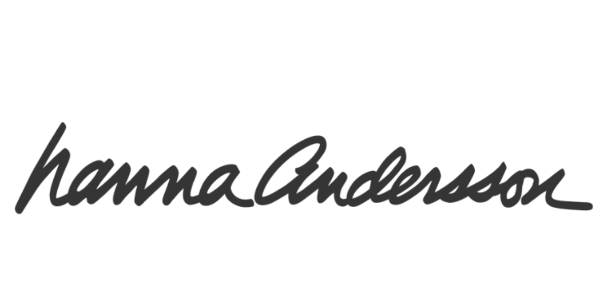 Hanna Andersson Logo B&W